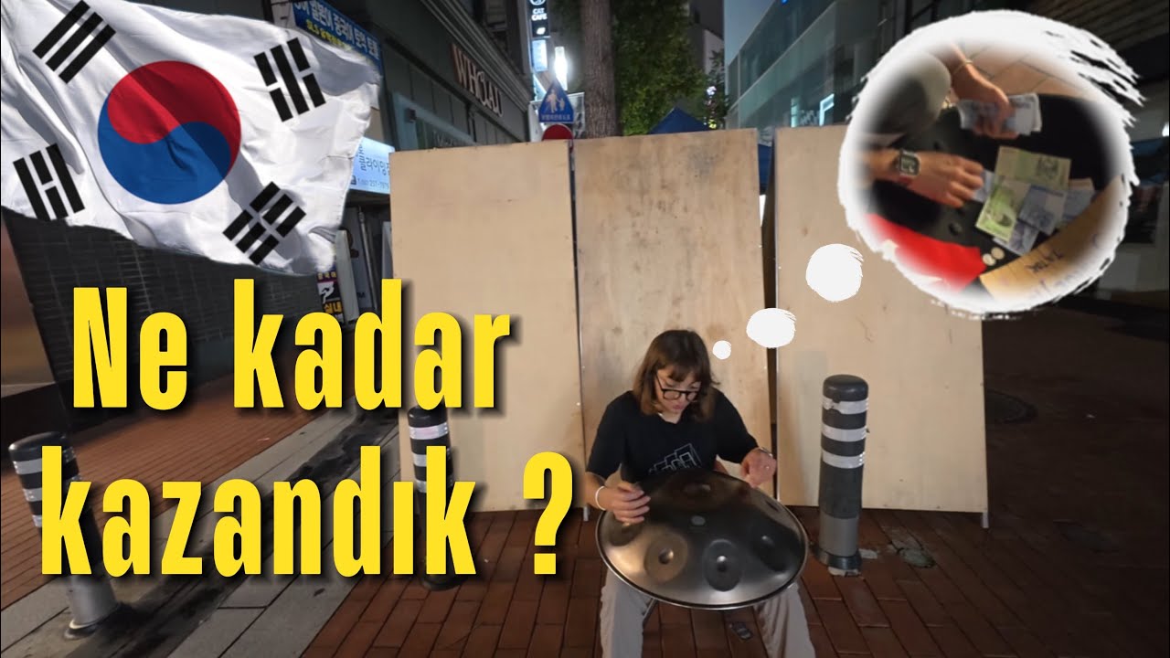 Dünya Turunda Kore’de Sokak Müziği Yaptık! Ne Kadar Kazandık? 🌍🎶💸 | 112