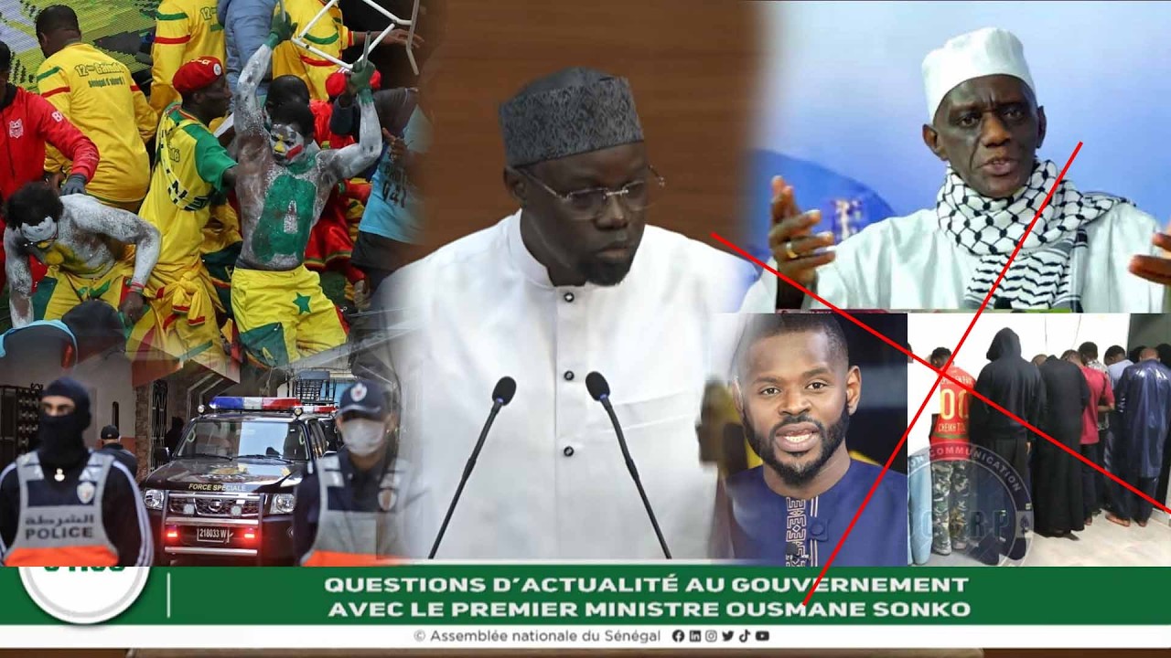 🔴Assemblée nationale : le Premier ministre Ousmane Sonko face aux députés