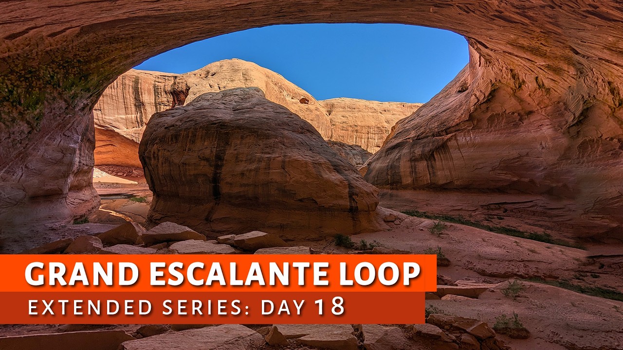 Hiking down Fiftymile Creek to Lake Powell | GEL Part 8