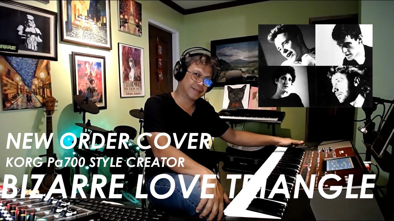 BIZARRE LOVE TRIANGLE NEW ORDER (COVER) on KORG Pa700 STYLE CREATOR