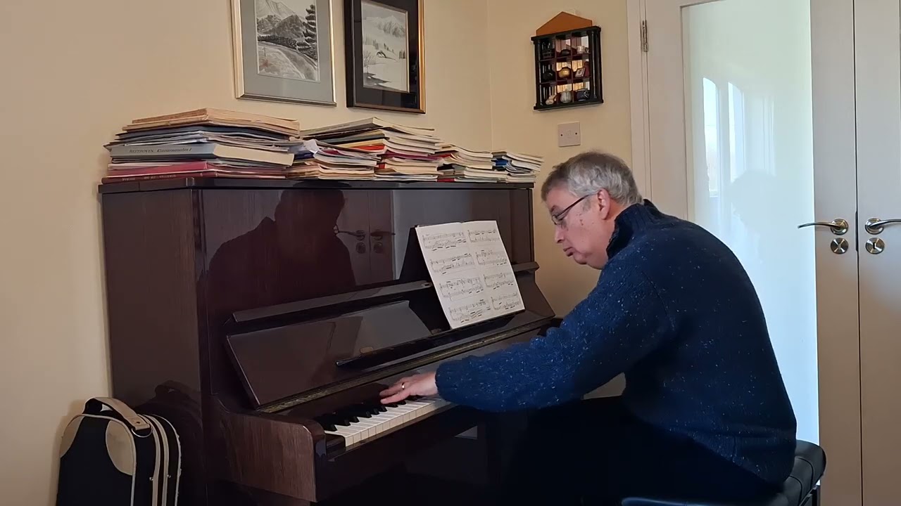 Jonathan plays Scriabin Nocturne for the Left Hand Op. 9 No.2