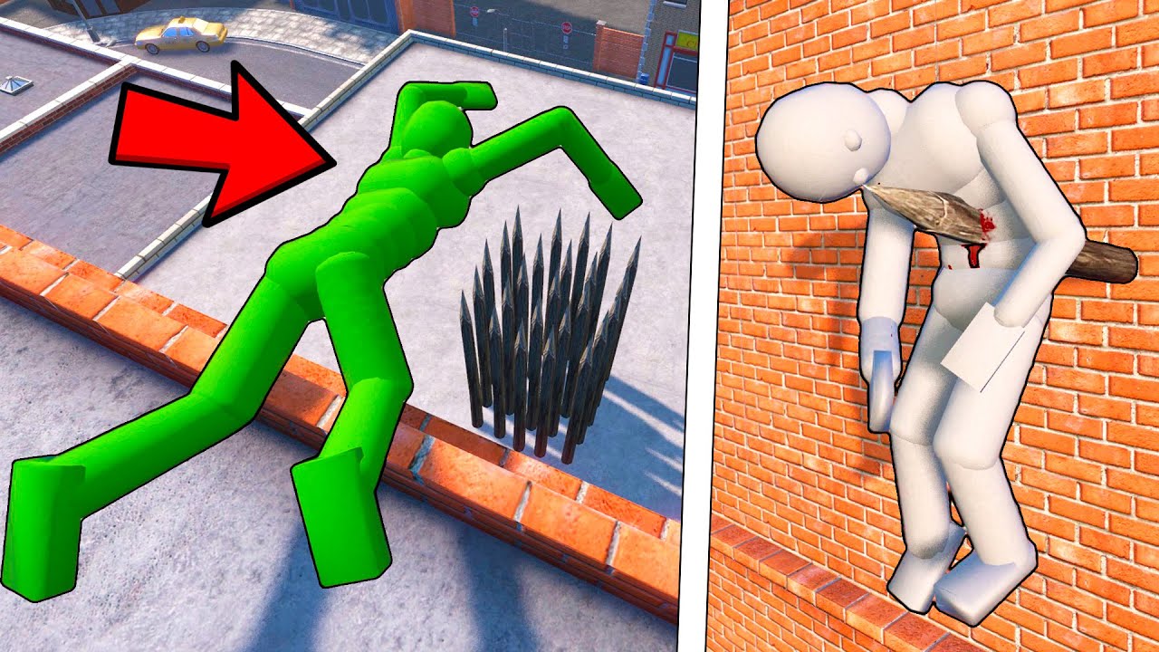 The Best Epic NPC Falls and Satisfying Physics | Euphoria Ragdoll Physics Compilation #5