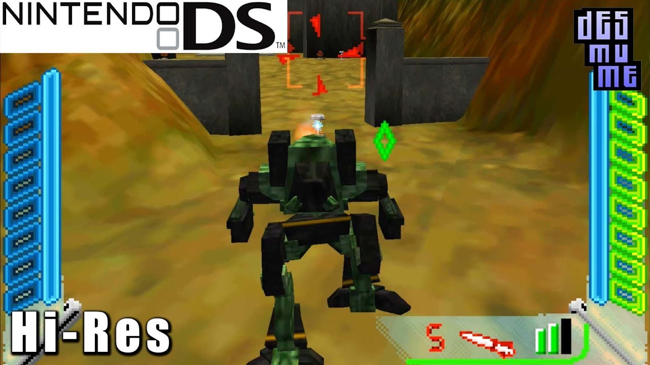 MechAssault: Phantom War - Nintendo DS Gameplay High Resolution (DeSmuME)