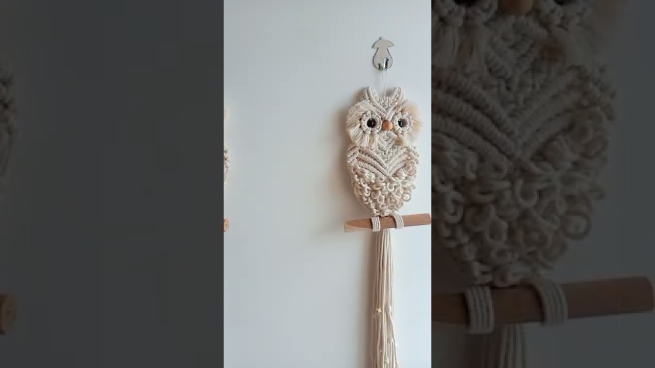 Macrame Owls #macrame #handmade #macram #macramelove #macrameowl  #macramemakers #macrameart
