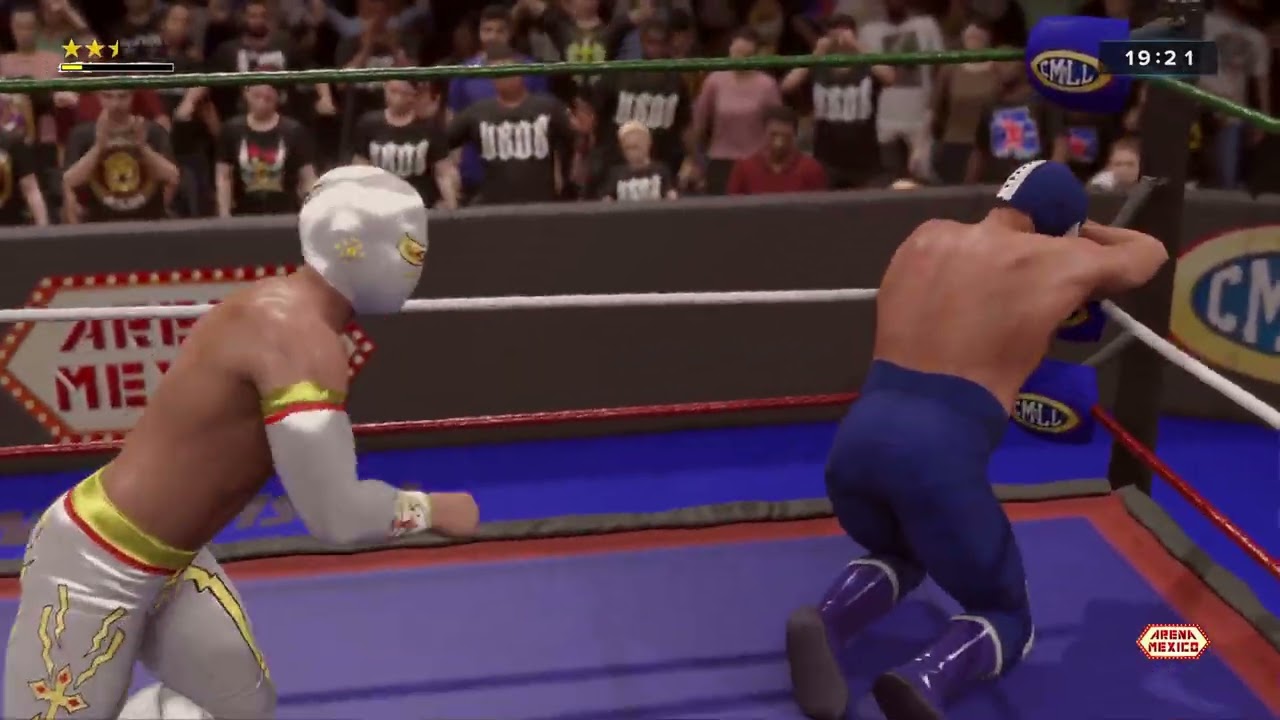 Místico Prince of Silver & Gold  #wwe2k24 #cmll #cmllluchalibre #wrestling #mistico #luchalibre