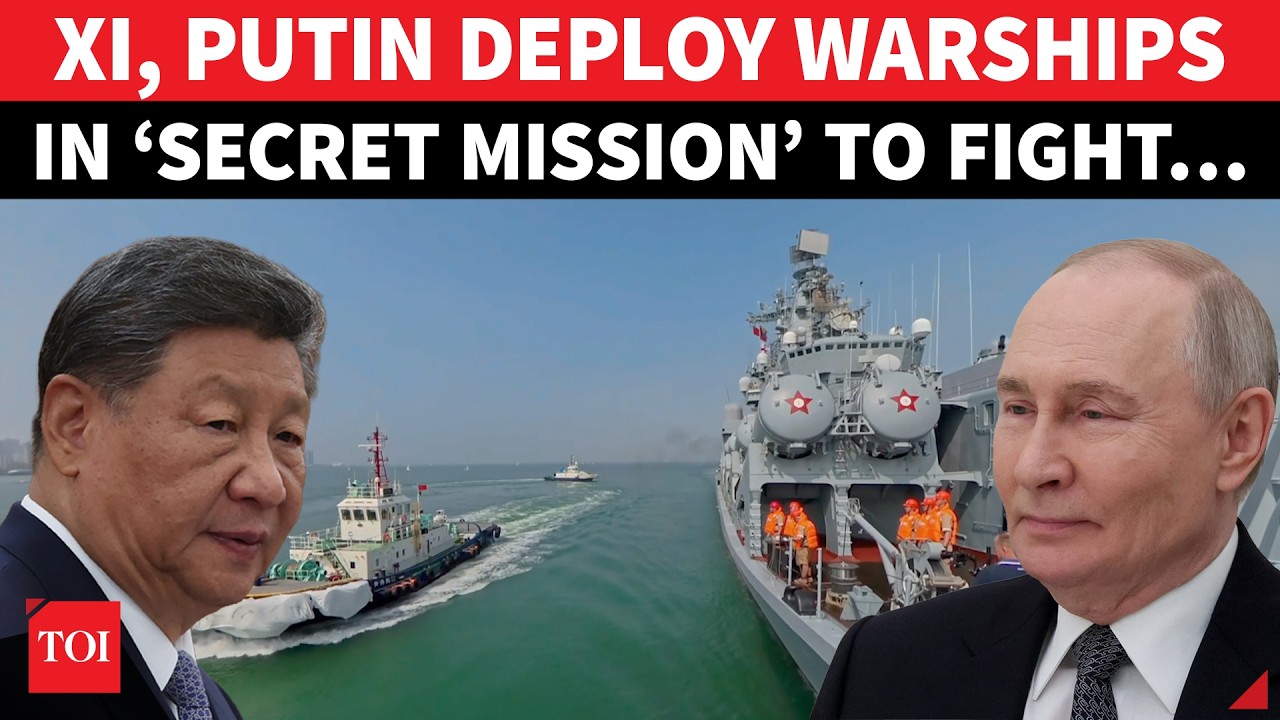 Russian, Chinese WARSHIPS On The Move! BRICS Allies&rsquo; &lsquo;Covert Mission&rsquo; SHOCKS Trump