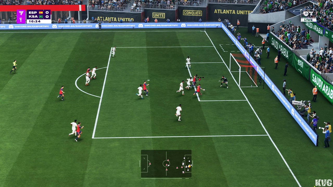 EA SPORTS FC 26 - Игра всего мира - Испания против Саудовской Аравии - Геймплей (PS5 UHD) [4K60FPS]
