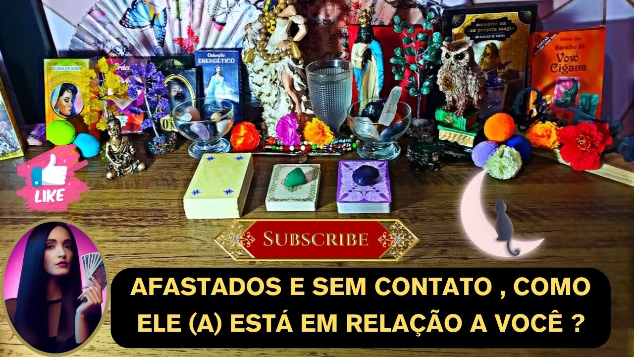 ✨💌 AFASTADOS E SEM CONTATO , COMO ELE(A) ESTÁ EM RELAÇÃO A VOCÊ !? ♥️🔥 #tarot #amor