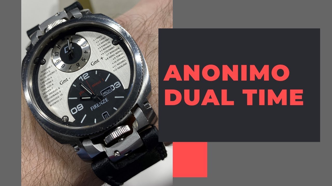 РЕДКОСТЬ! Anonimo Firenze Dual Time