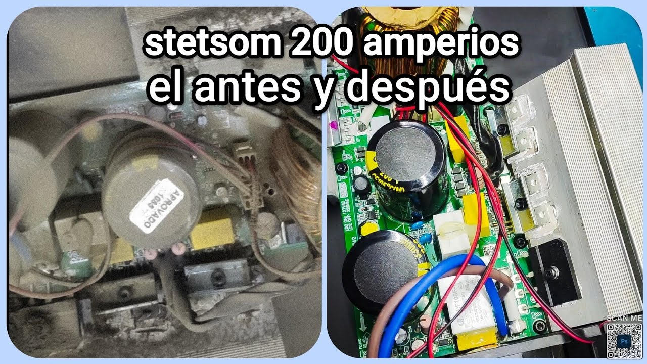 casi inservible stetsom 200 amperios,