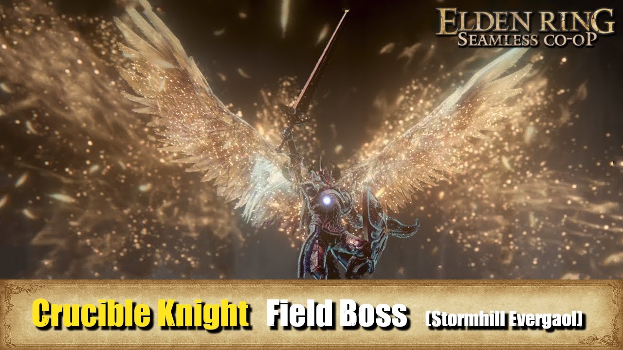 Crucible Knight (Stormhill Evergaol) - Boss | Elden Ring Seamless Co-op (No Commentary)