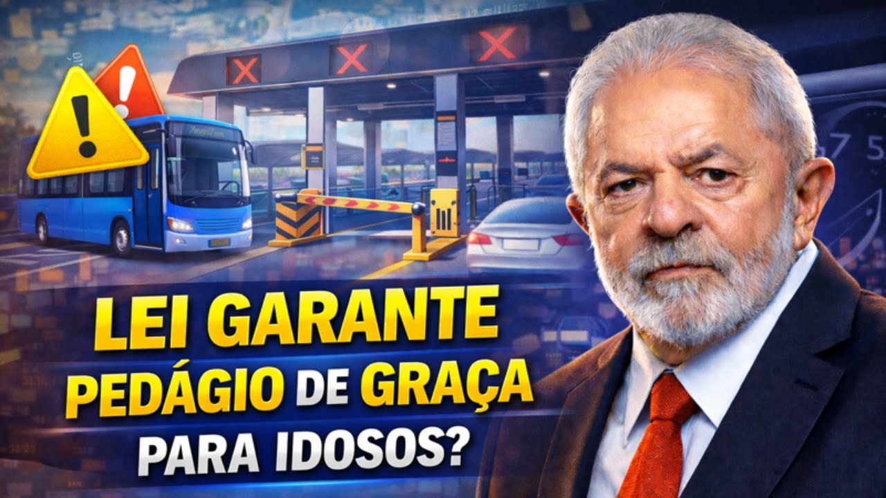 NOVA LEI- ALÉM DE ANDAR DE GRAÇA EM ÔNIBUS, IDOSOS NÃO VÃO MAIS PAGAR PEDÁGIO DE CARRO?