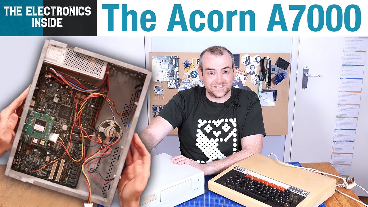 Tearing Down an Acorn A7000 - The Electronics Inside