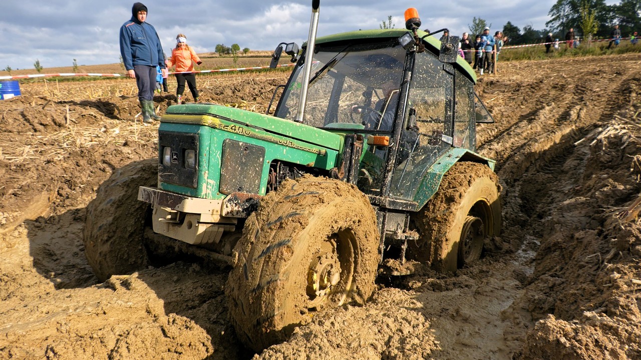 Deep Mud Challenge – Only the Toughest Tractors Survive!