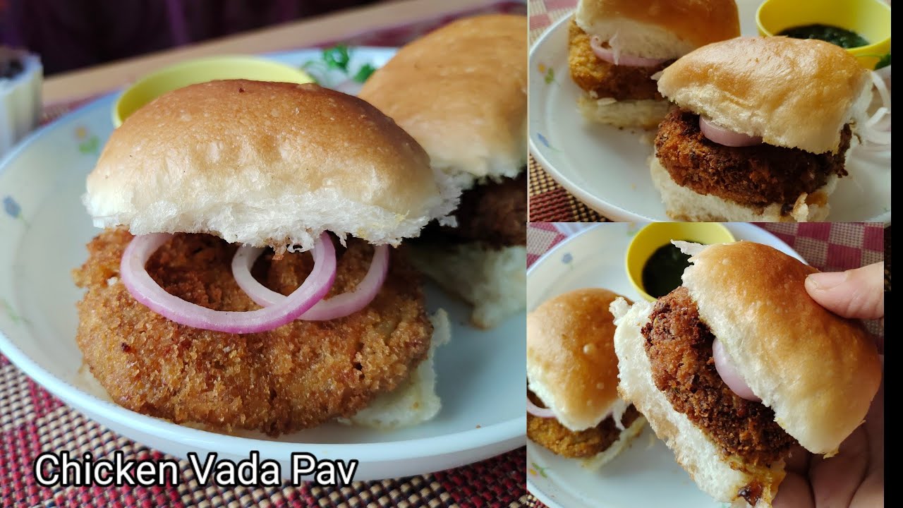 इफ्तार स्पेशल चिकन वडा पाव रेसिपी।। Crispy Crunchy Chicken Vada Pav Recipe|| Ramzan special Vada ||