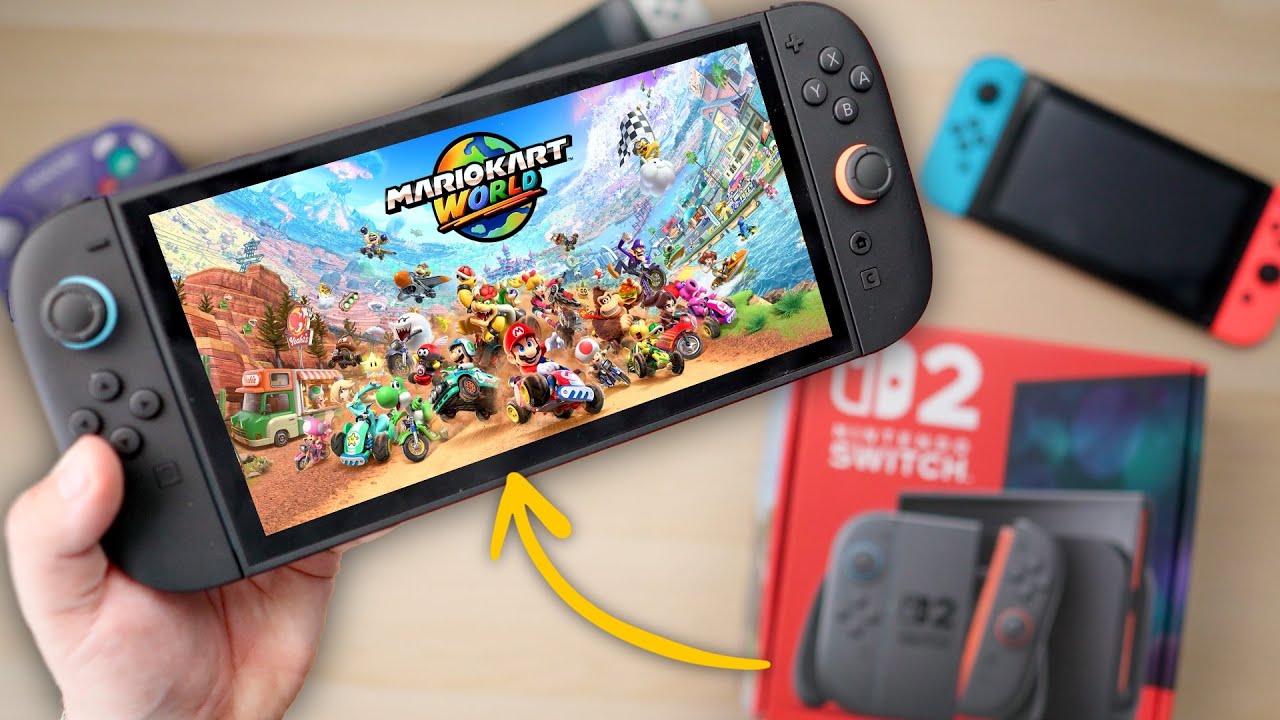 ENDLICH! - Nintendo Switch 2 Unboxing & erste Mario Kart World Runde!