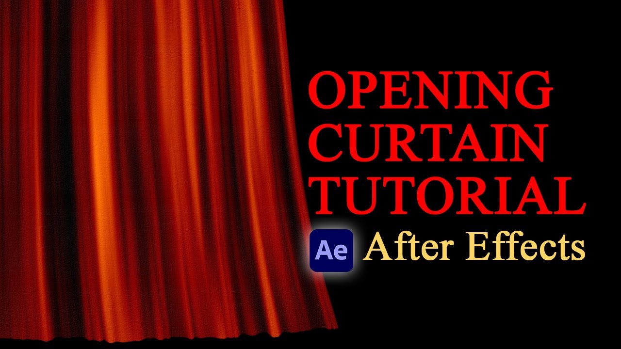Create a Realistic Opening Curtain (After Effects Tutorial)