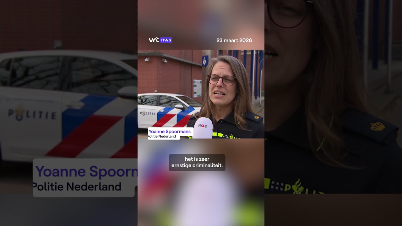 Oplichters exposed door Nederlandse politie #vrtnws #journaal #nieuws
