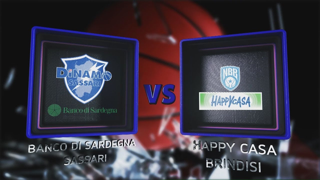 Highlights/ G1 Banco di Sardegna Sassari - Happy Casa Brindisi LBA Playoff PosteMobile