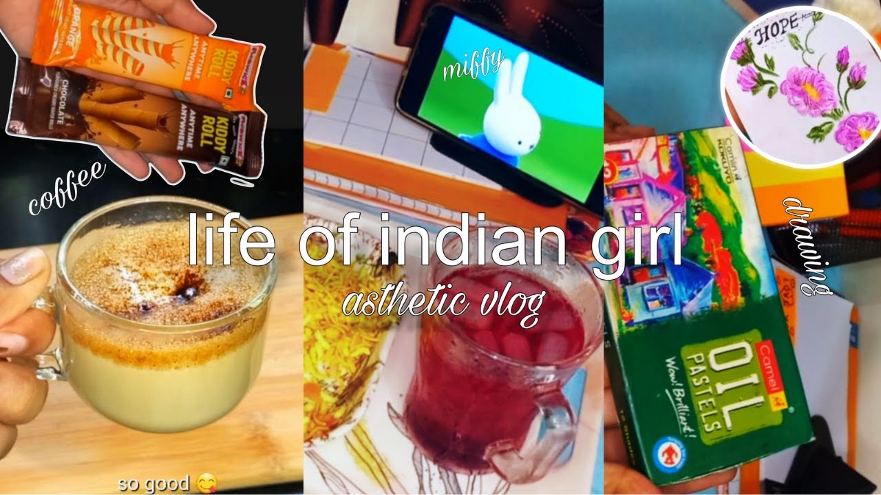 Day in my life🌿 |Aesthetic vlog Indian | life in india | Cooking, Painting and slow life
