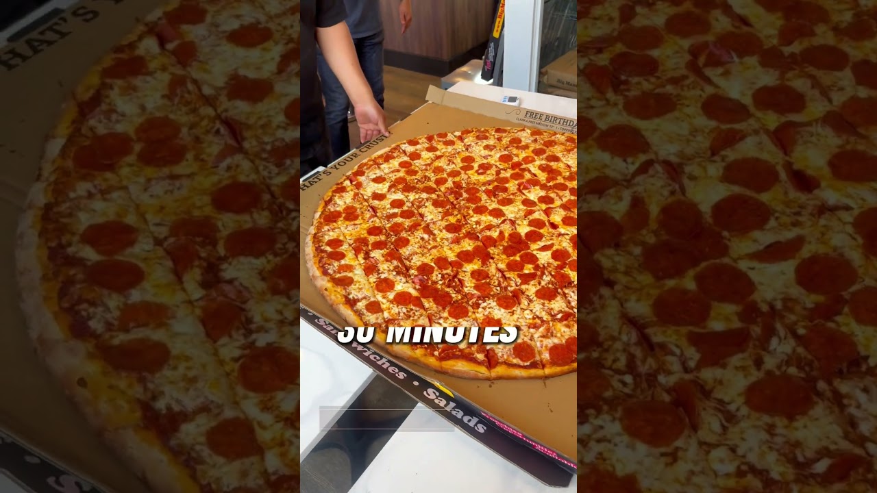 $1500 cash prize- team pizza eating challenge #rainaiscrazy