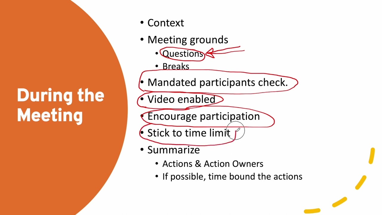 How to have a Productive Meeting