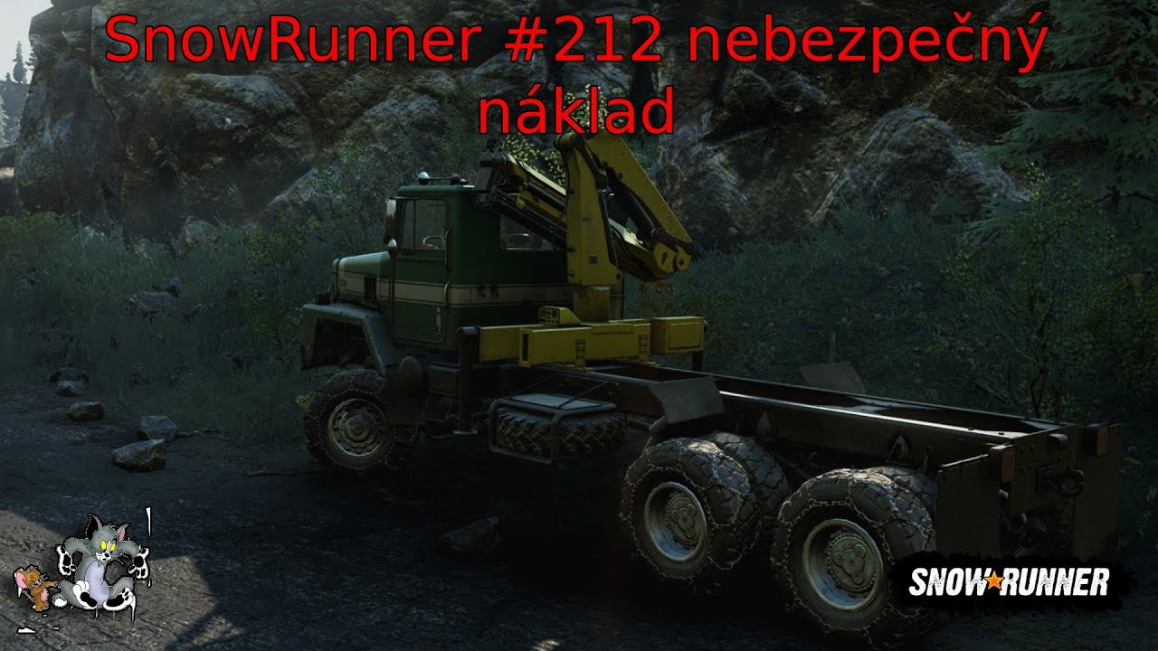 SnowRunner #212 nebezpečný náklad