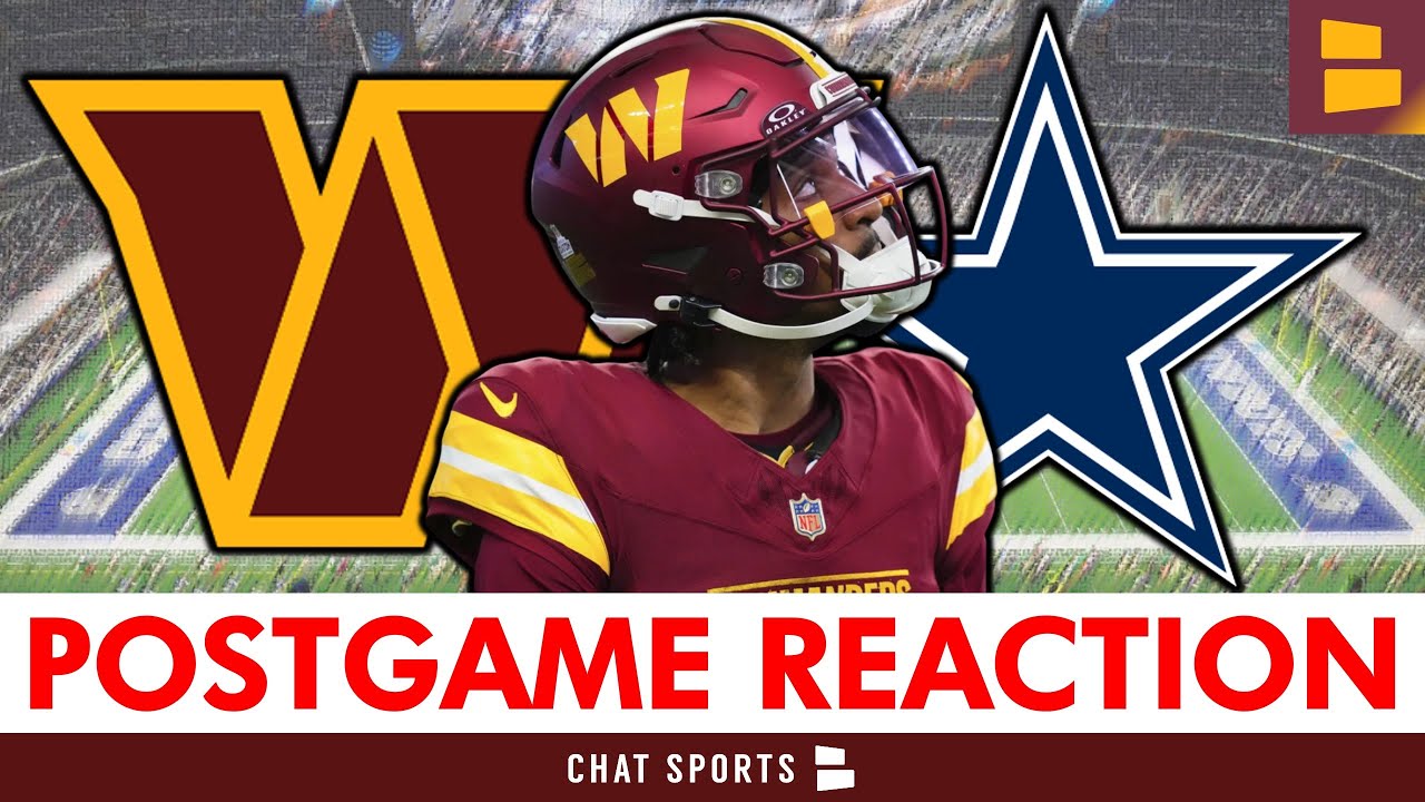 Commanders News: Jayden Daniels INJURED In 44-22 LOSS vs. Cowboys | Is The Season Officially Over?