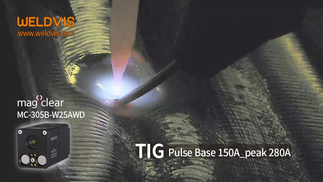 WELDVIS magiclear | MC-305B-B25AWD | TIG Pulse Base 150A Peak 280A  #tig #magiclear
