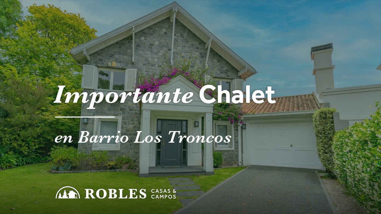 FPV. Importante chalet en el excelente barrio Los Troncos.