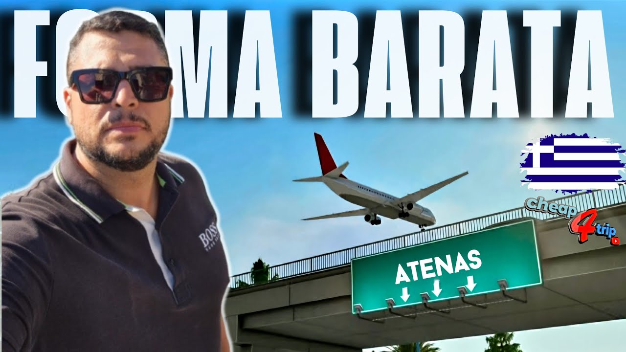 ATENAS, SOLUÇÃO BARATA. DO HOTEL AO AEROPORTO POR € 6.50! METRÔ + ÔNIBUS. #CHEAP4TRIP