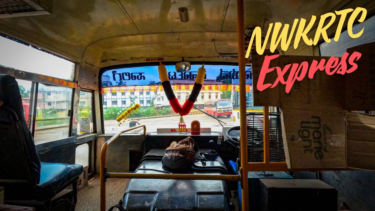 NWKRTC Express in NH-66 || Honnavara || Kumta