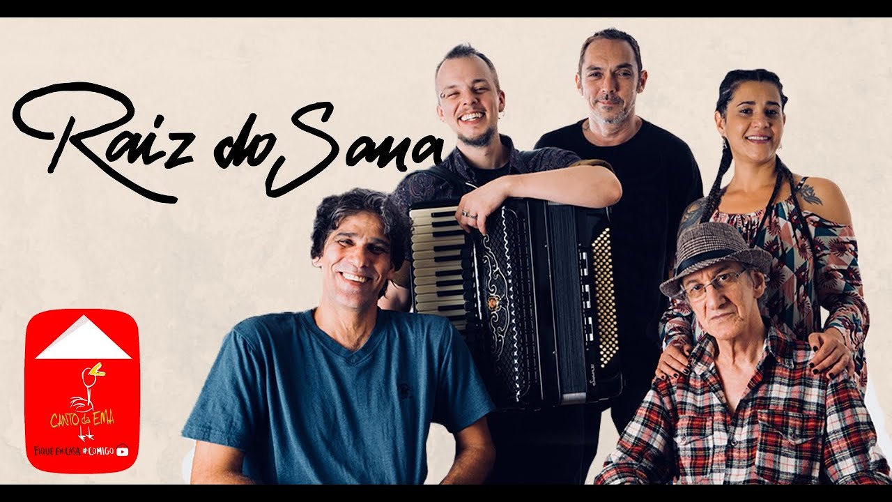 Live 'Raiz do Sana Em Casa' pro canal do Canto da Ema - 15.05.2020