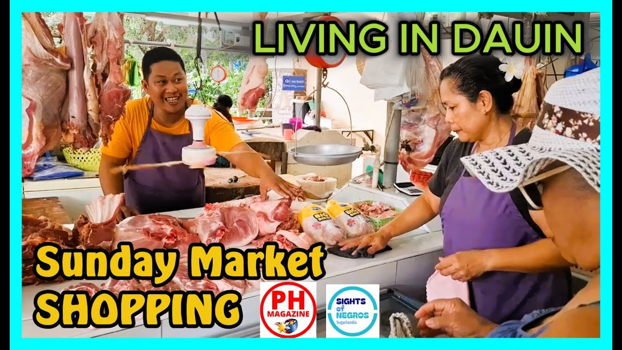 LIVING IN DAUIN | Sunday Market SHOPPING