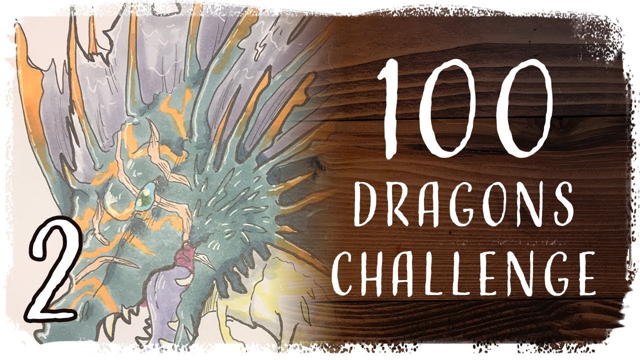 100 Dragons Challenge - 2 | Battle-scarred Sea Dragon