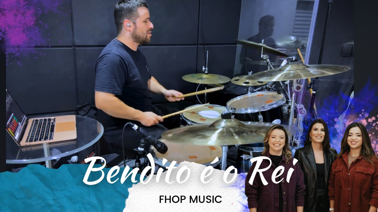 DRUM COVER  -  BENDITO É O REI FHOP MUSIC