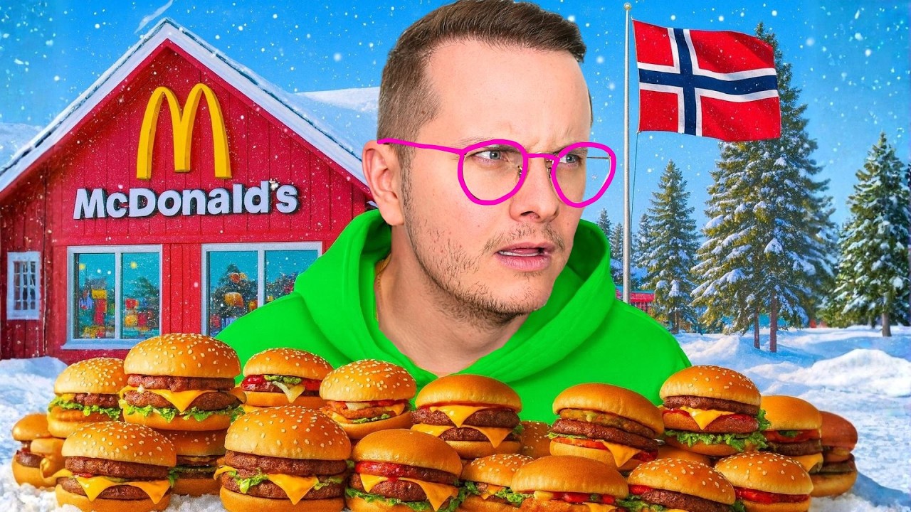 CZY TO NAJDROŻSZY MCDONALDS NA ŚWIECIE? - JAK WYGLĄDA MCDONALD W NORWEGII?!
