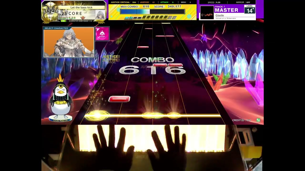 [CHUNITHM NEW] Giselle MASTER 14+ FULL COMBO