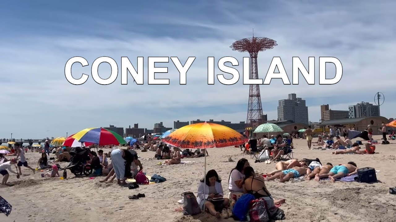 New York City Walking Tour in Coney Island Brooklyn on Memorial Day Weekend 2024