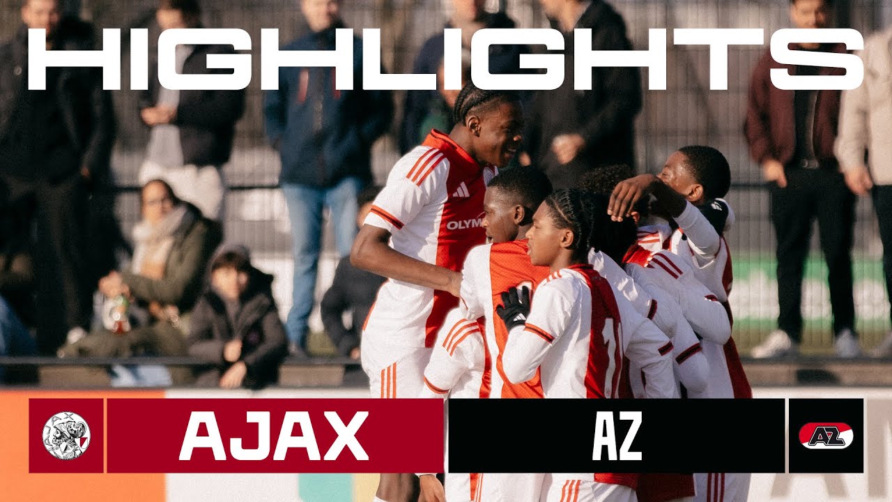 Building up the Ajax way! ❌❌❌ | Highlights Ajax O15 - AZ O15