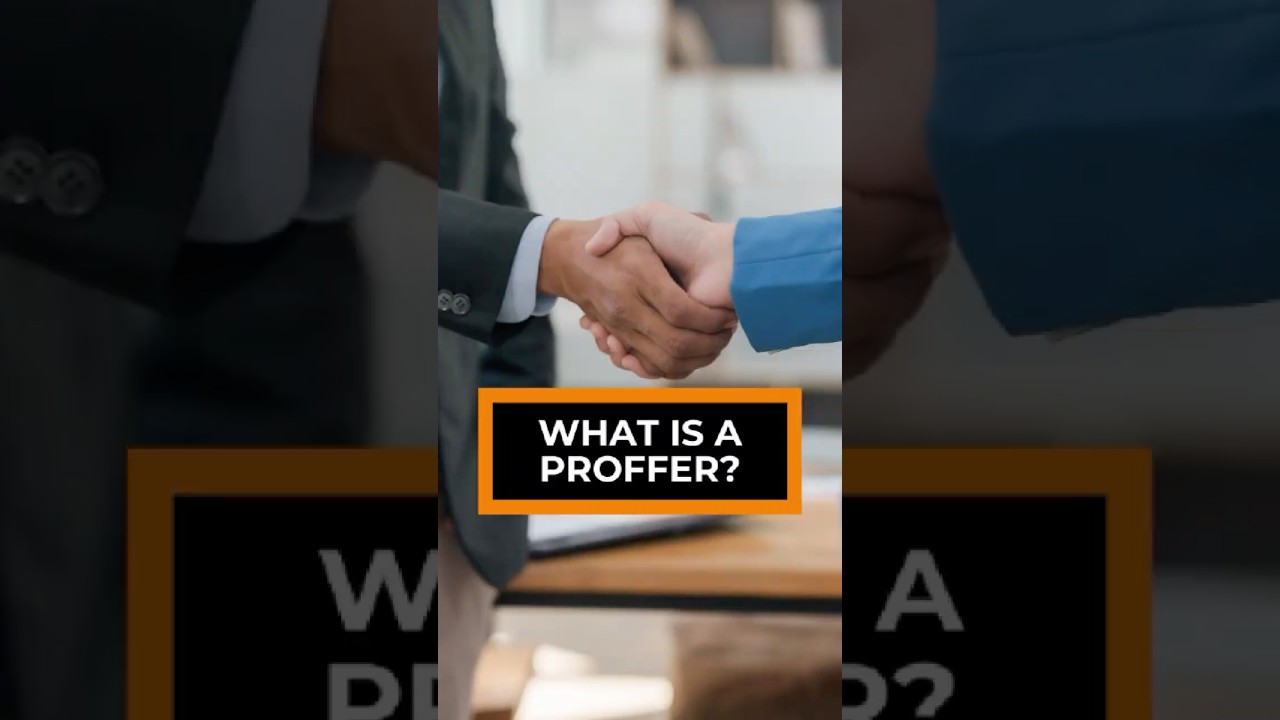 Understanding Proffers in Federal Investigations