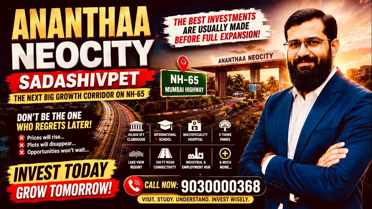 Smart Investors Are Quietly Buying Here Before Prices Explode | Sadashivpet NH-65 | Ananthaa Neocity