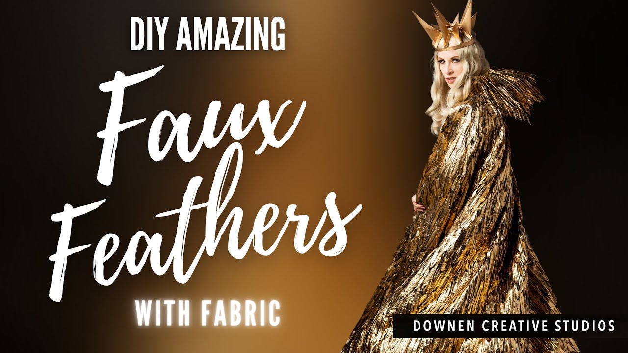 DIY Faux Feathers Tutorial