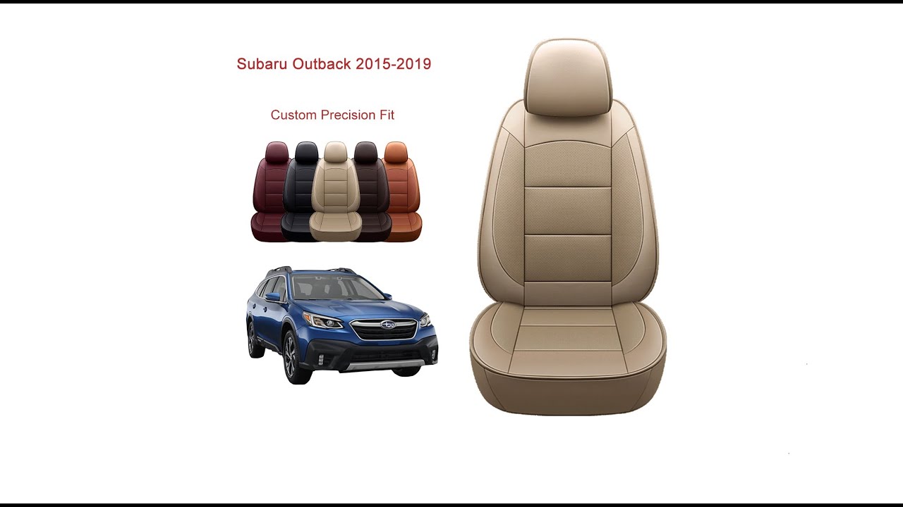 Oasis Auto Subaru Outback (2015-2019) seat cover installation-Custom Fit