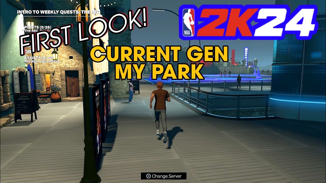 NBA 2K24 CURRENT GEN THE PARK, THE CASTLE & OFF SITE FIRST LOOK