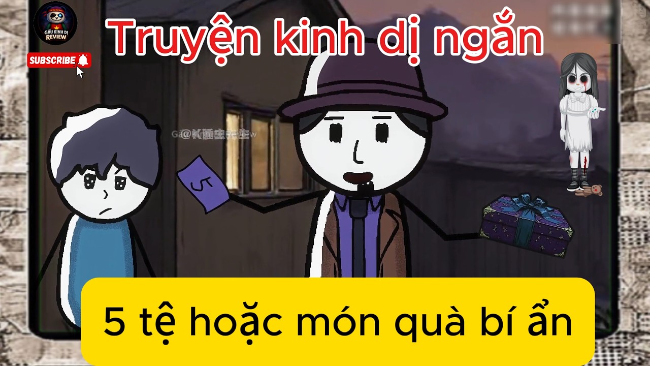 Truyện ngắn kinh dị | Món quà bí ẩn hoặc 5 tệ