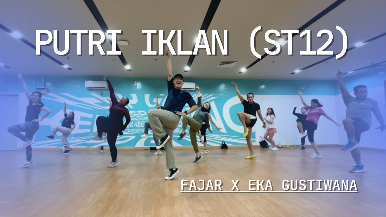 FAJAR X EKA GUSTIWANA - PUTRI IKLAN ST12 | Easy Dance Choreography