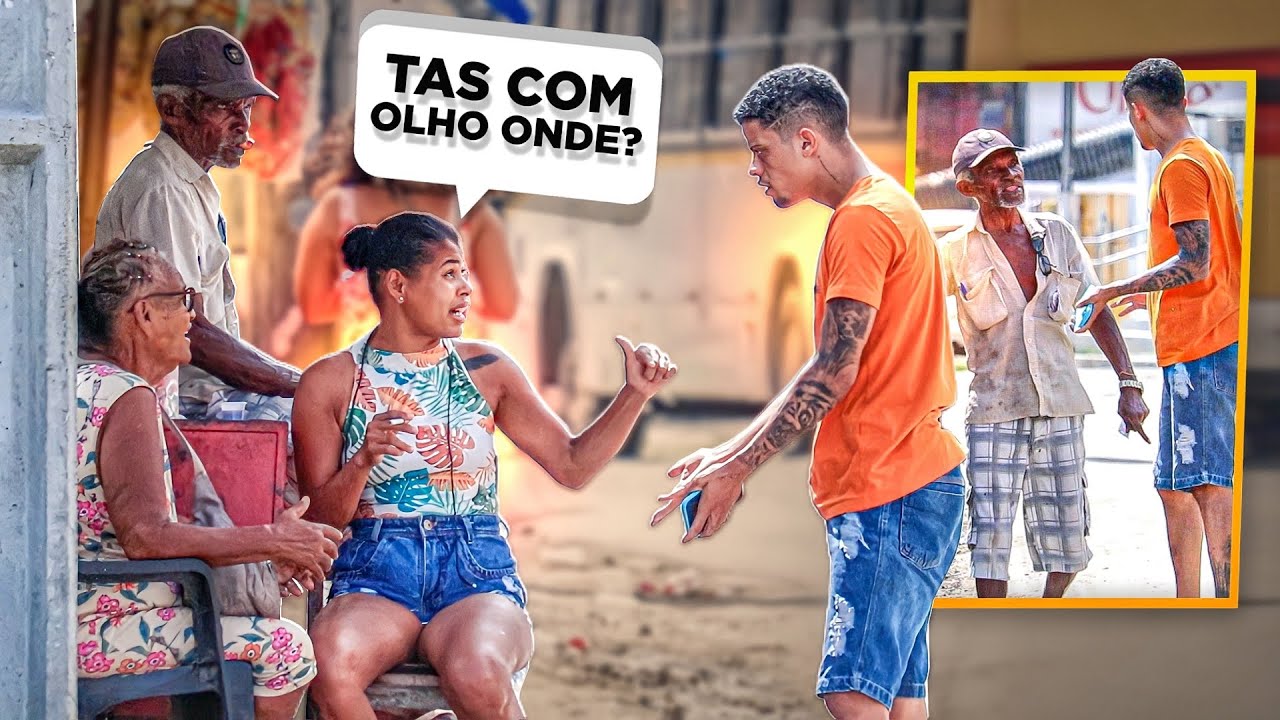 O DISTRAIDO - pegadinha