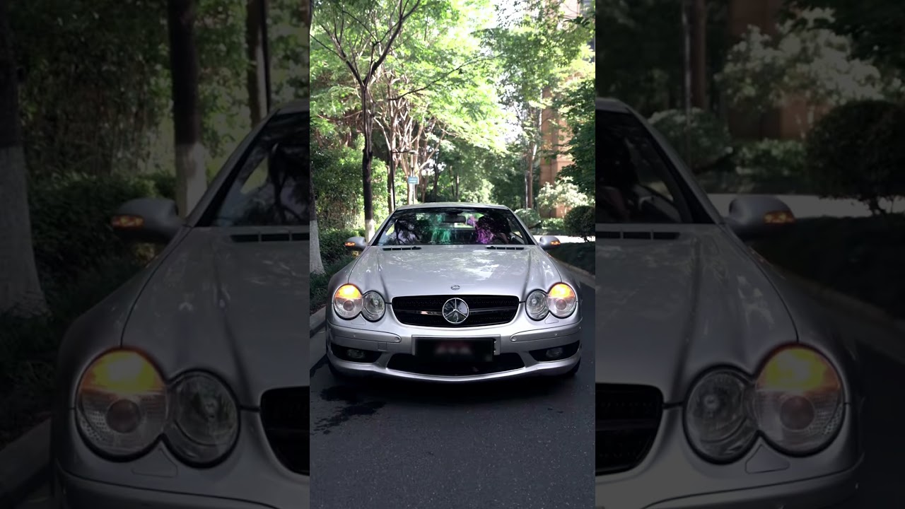 Inside the Mercedes SL 55 AMG: Power & Precision