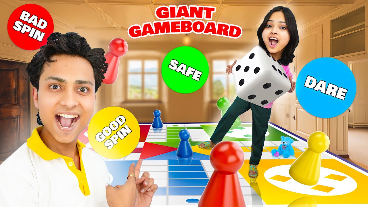 Playing giant dashboard game with ​⁠@The Target siblings 😂😂